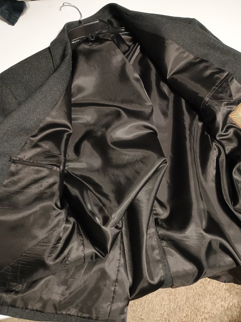 Charcoal Gray Men's Sport Coat Blazer — image 7 of 8